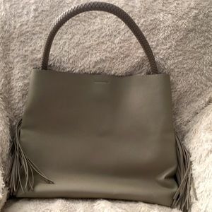 Boutique fringe tote